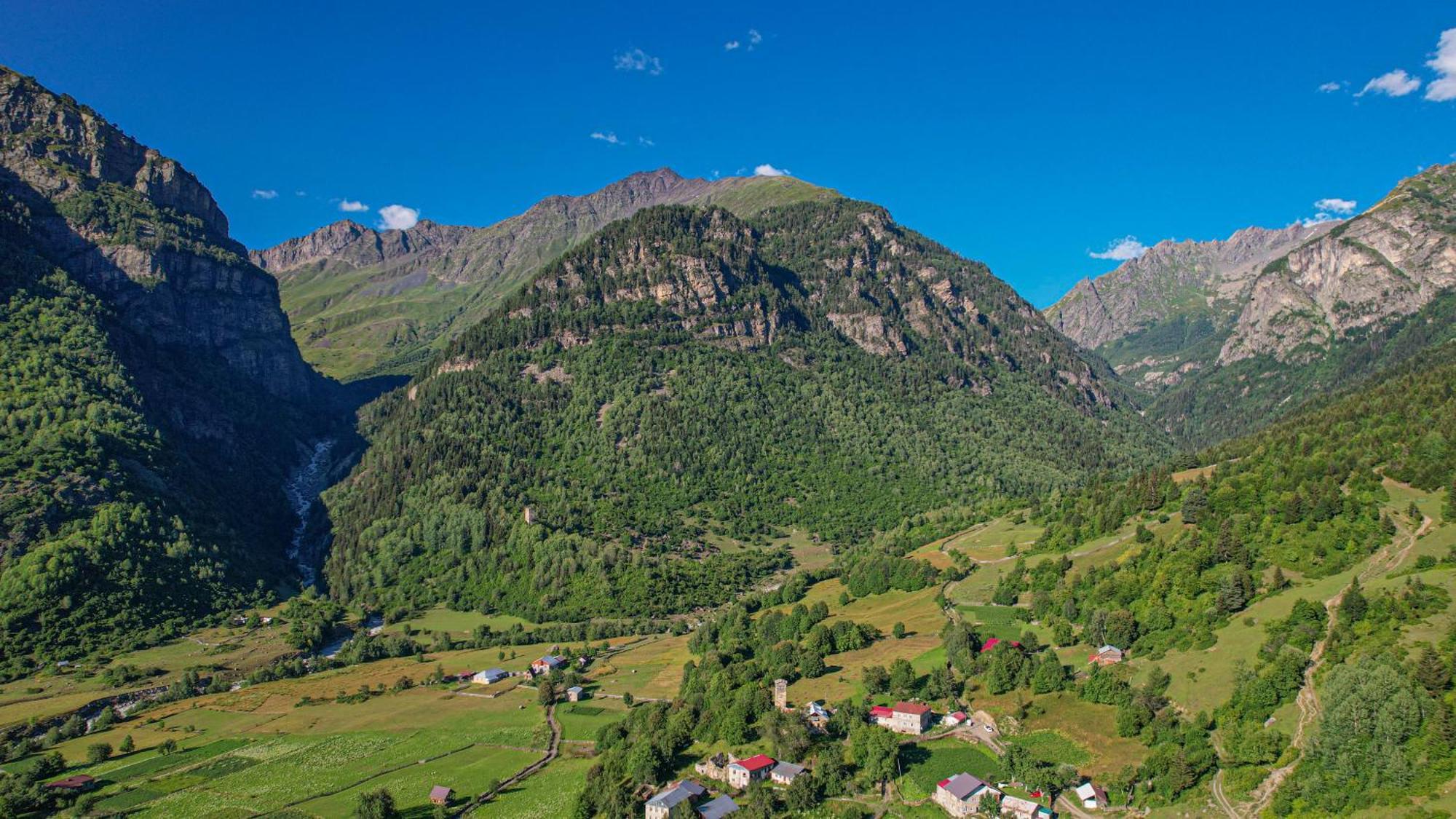 Givi Kakhiani'S Guesthouse Zhabeshi Kültér fotó